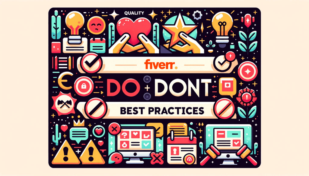 fiverr gig image design dos and don'ts
