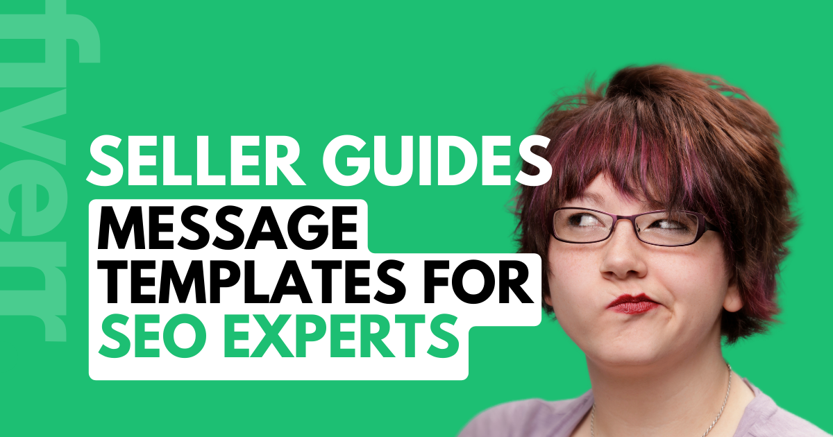 fiverr message templates for seo experts