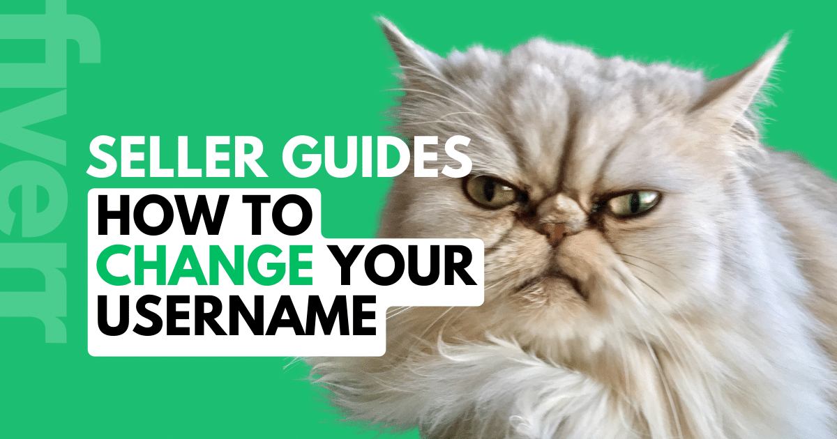 how to change your Fiverr username