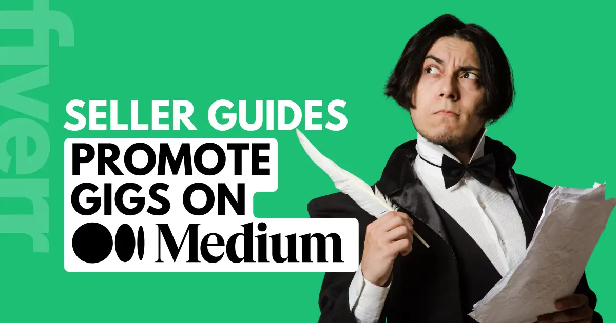 how to Promote Fiverr Gigs On Medium cover