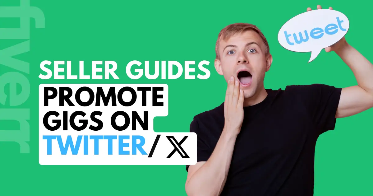 how to Promote Fiverr Gigs On Twitter X cover